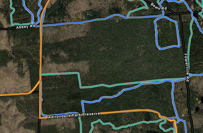 Commons Trail Map Image. Click to Download.